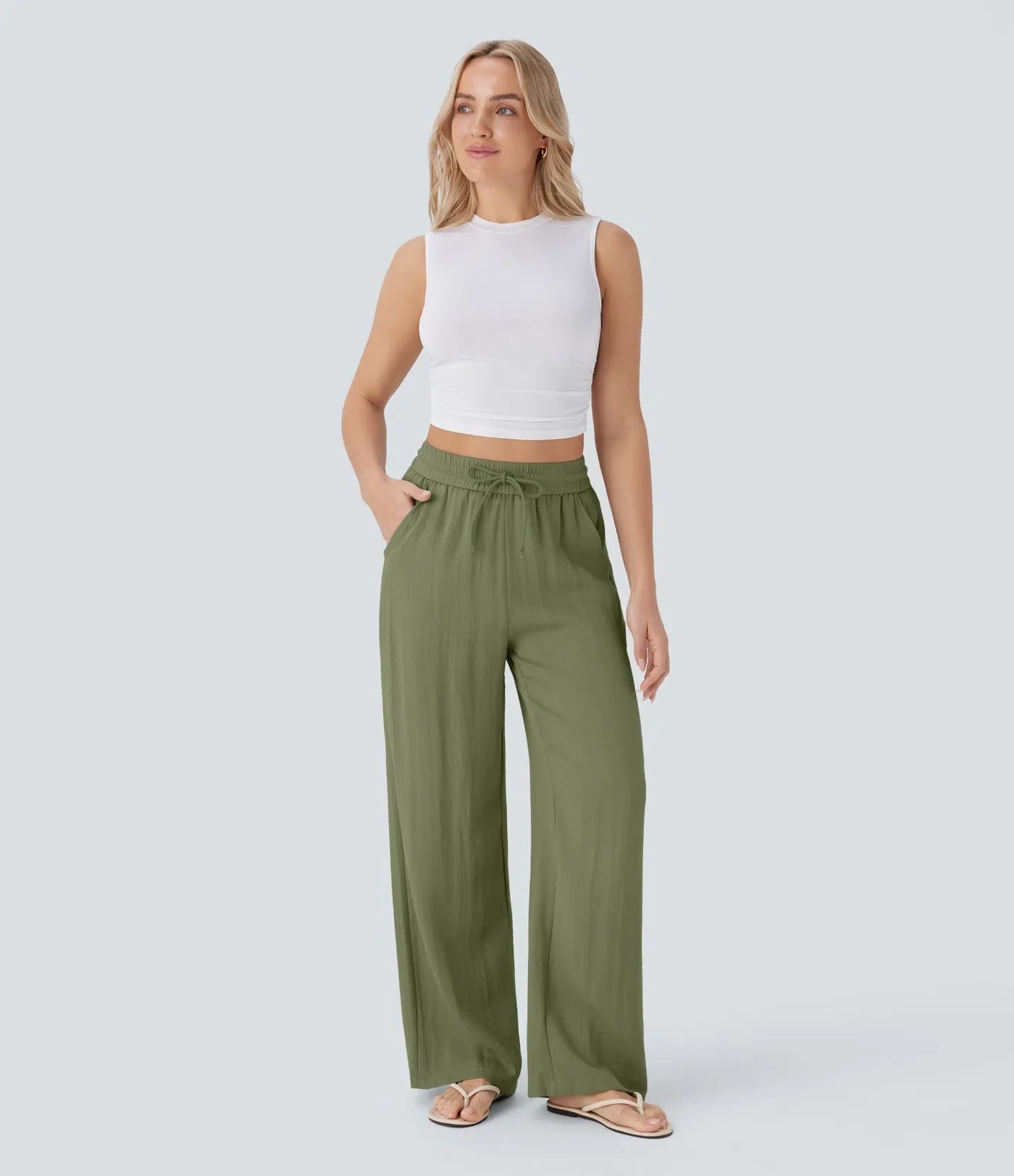 Spodnie MONO. Linen Comfort